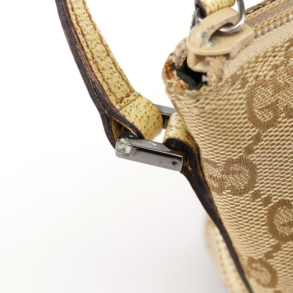 07198 Beige GG Boat Pochette