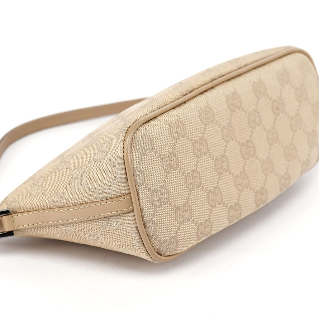 07198 Beige GG Boat Pochette