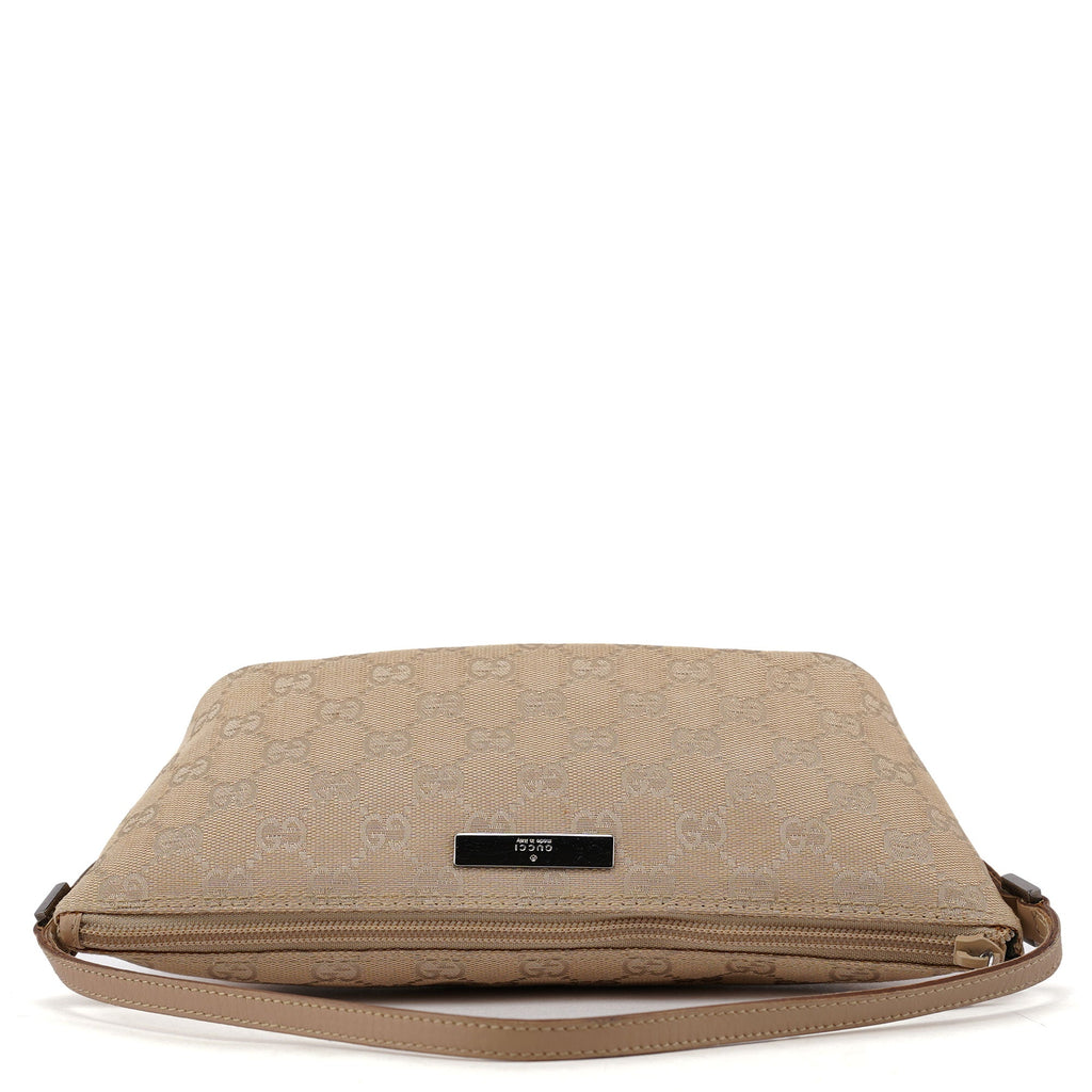 07198 Beige GG Boat Pochette
