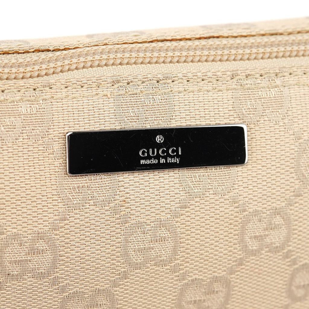 07198 Beige GG Boat Pochette