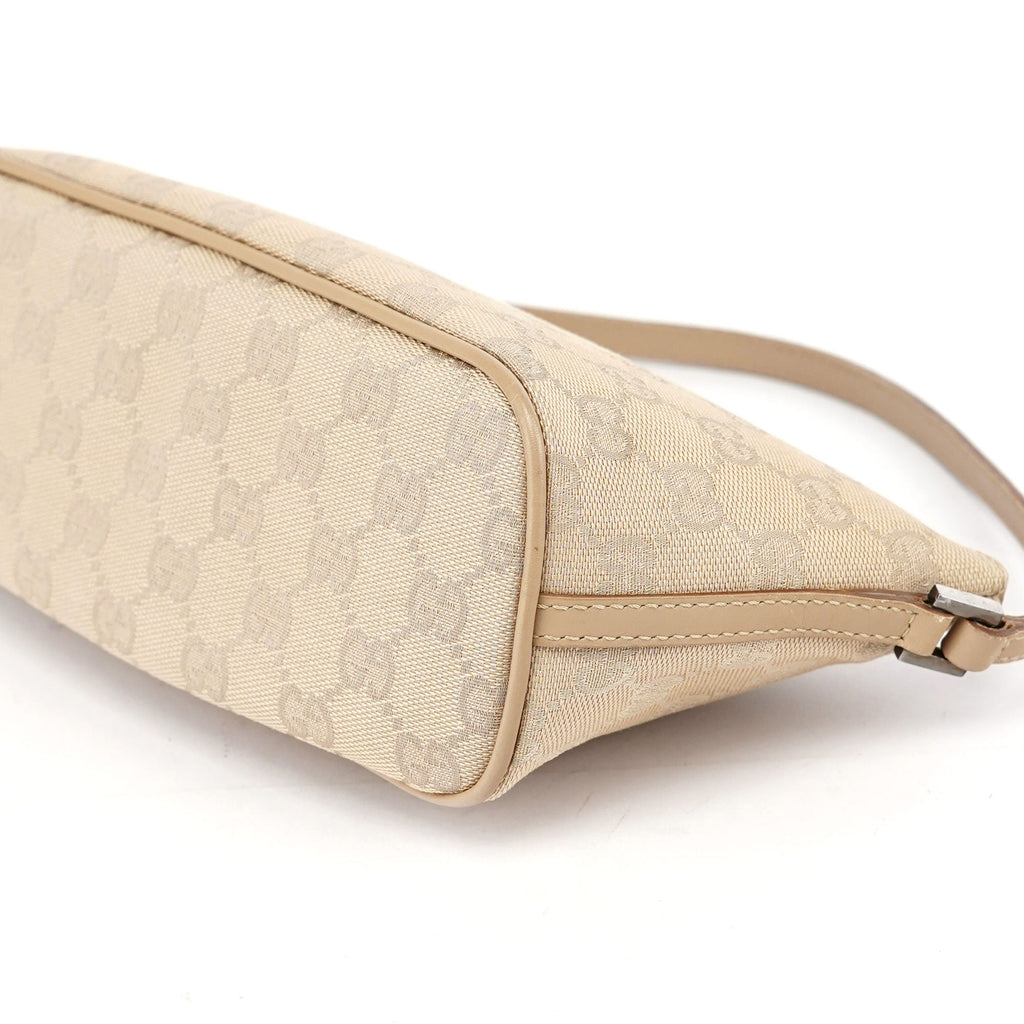 07198 Beige GG Boat Pochette