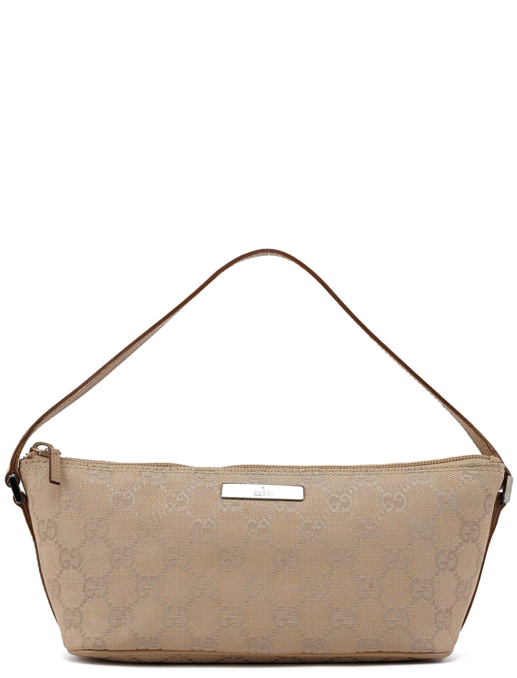 07198 Beige GG Boat Pochette