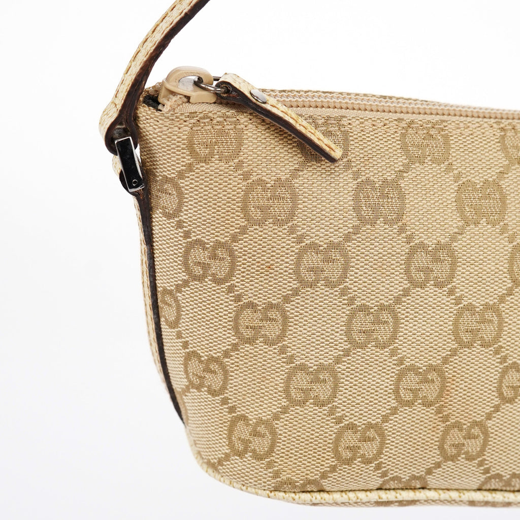 07198 Beige GG Boat Pochette