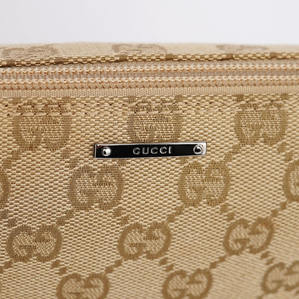07198 Beige GG Boat Pochette