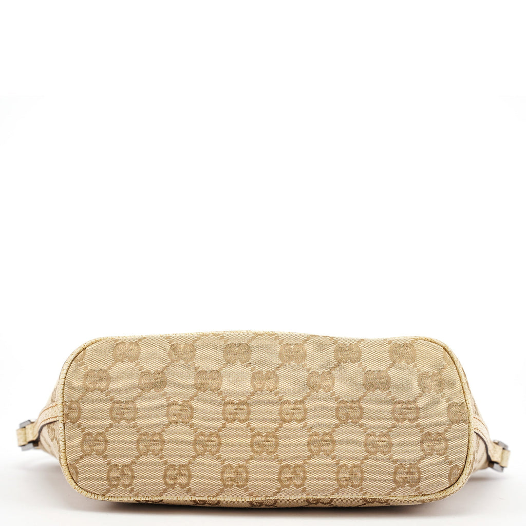 07198 Beige GG Boat Pochette