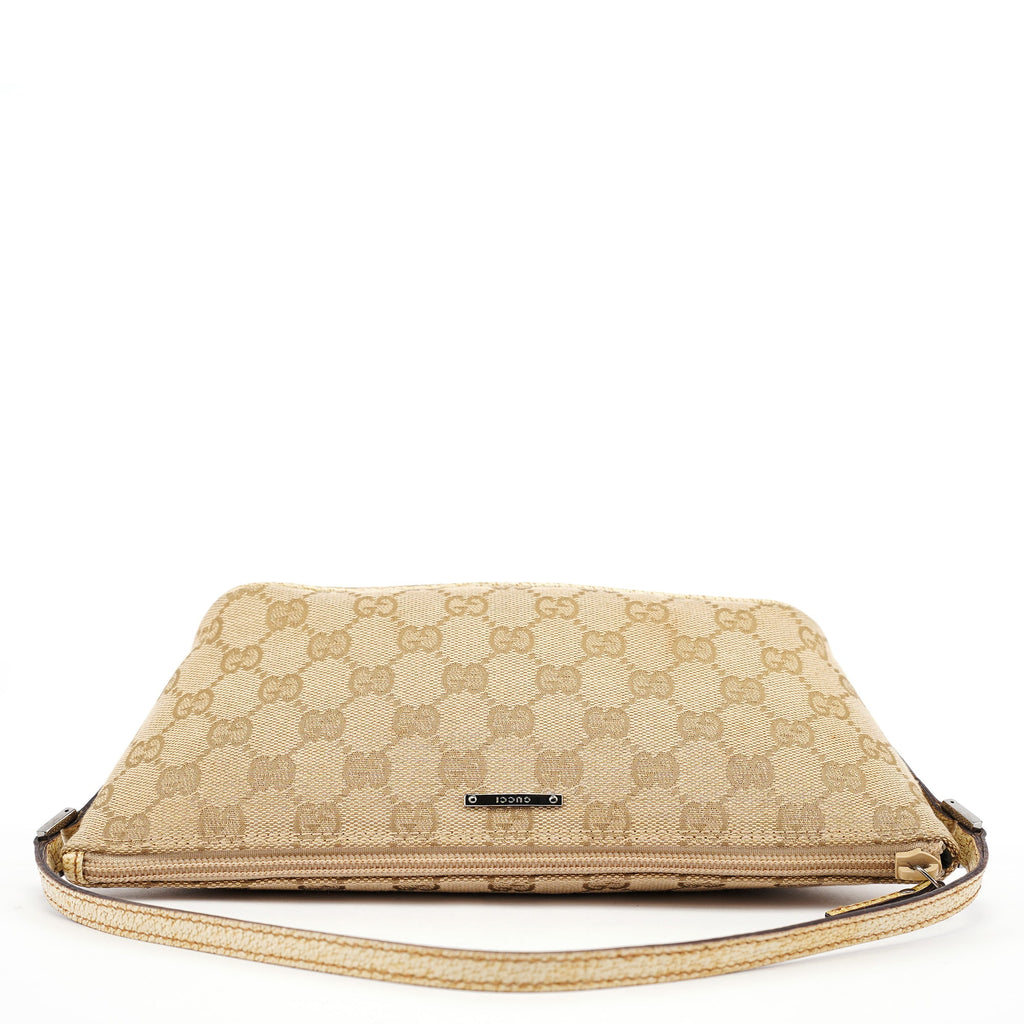07198 Beige GG Boat Pochette