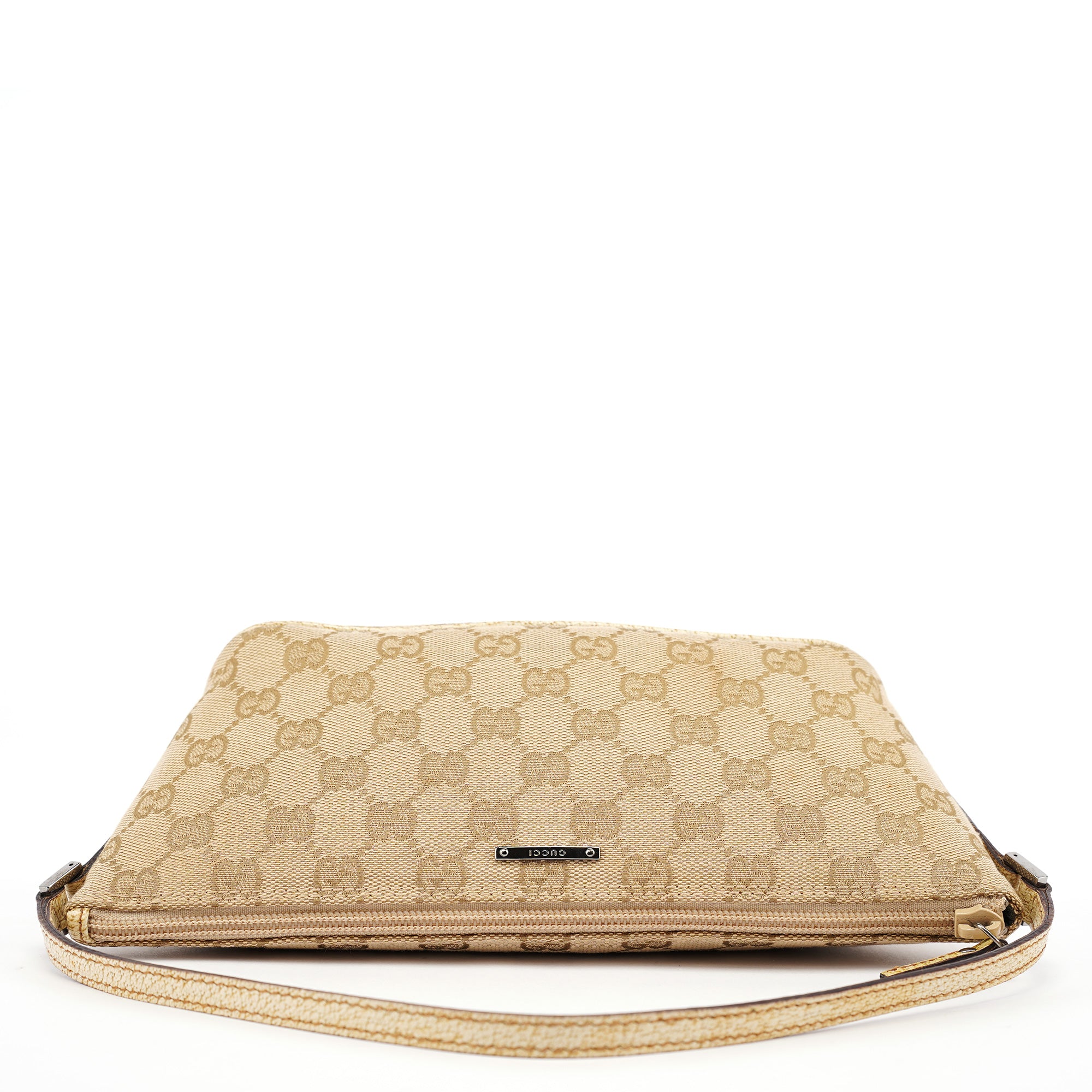 07198 Beige GG Boat Pochette