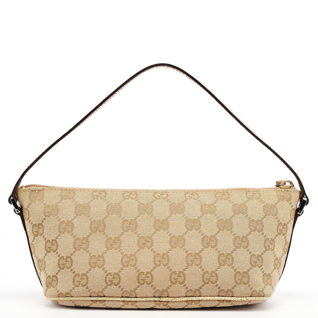 07198 Beige GG Boat Pochette