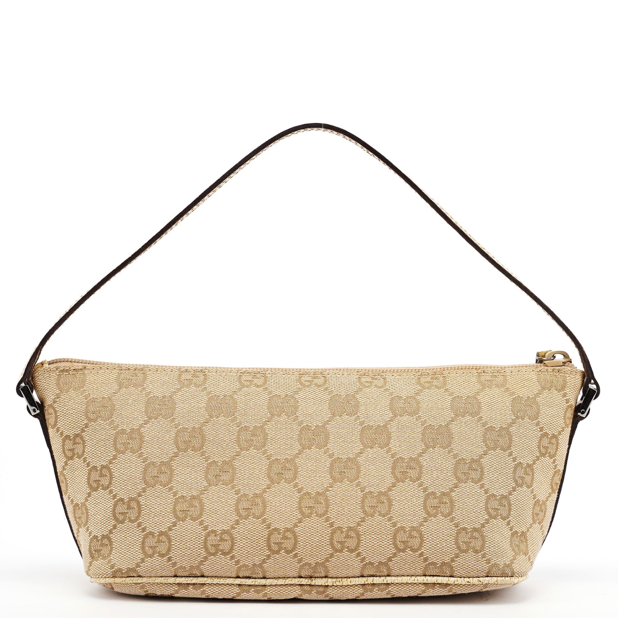 07198 Beige GG Boat Pochette