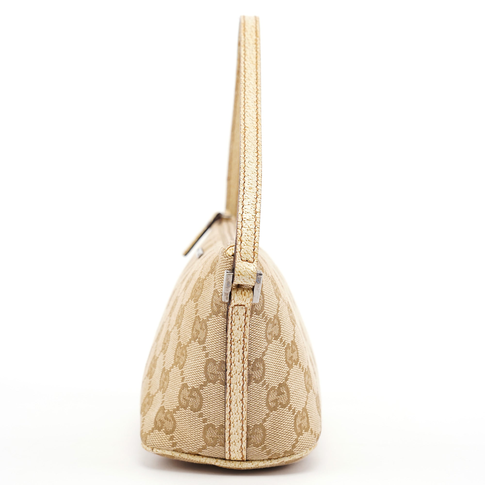07198 Beige GG Boat Pochette