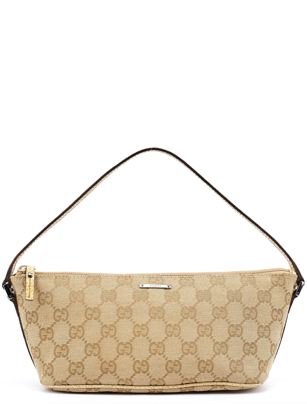 07198 Beige GG Boat Pochette