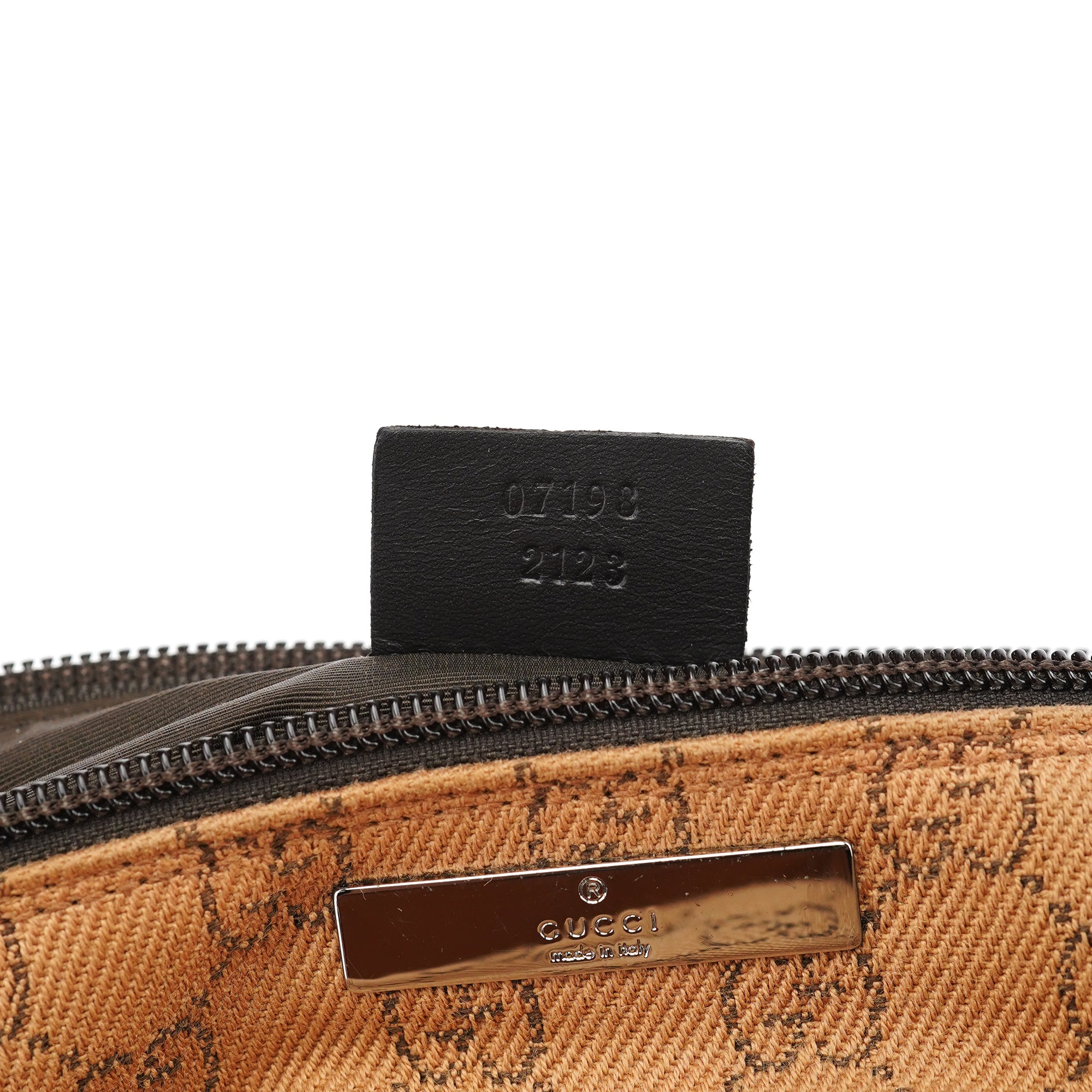 07198 Beige GG Boat Pochette