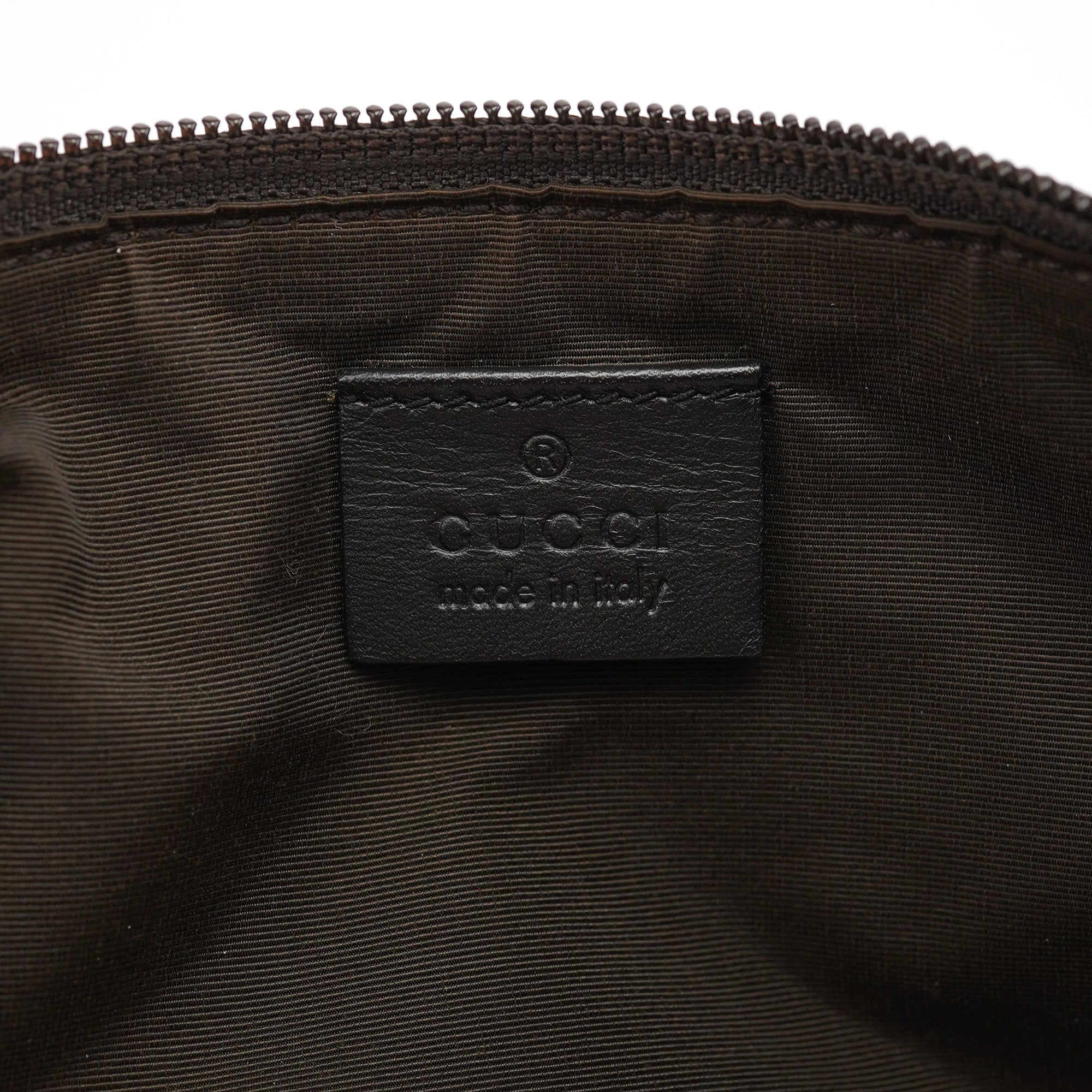 07198 Beige GG Boat Pochette