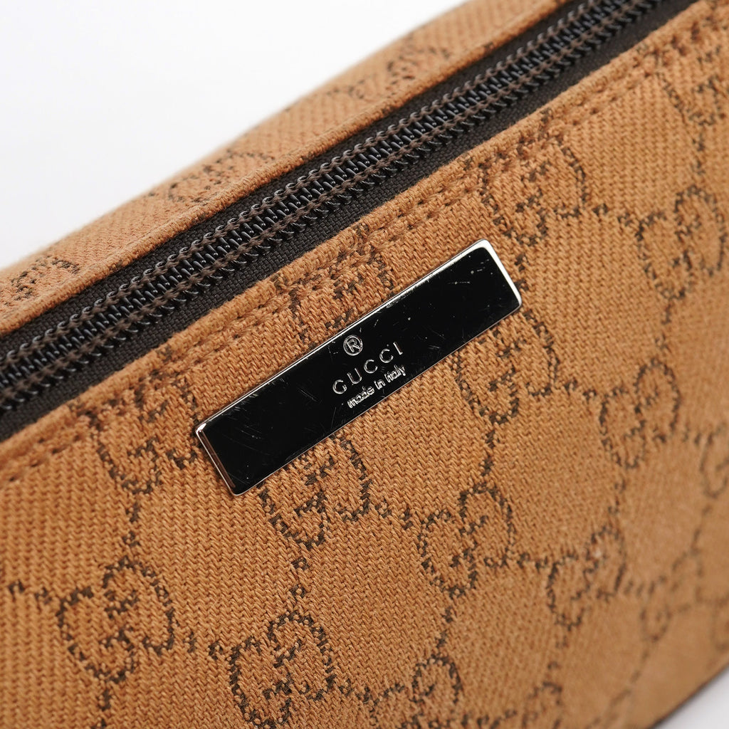 07198 Beige GG Boat Pochette
