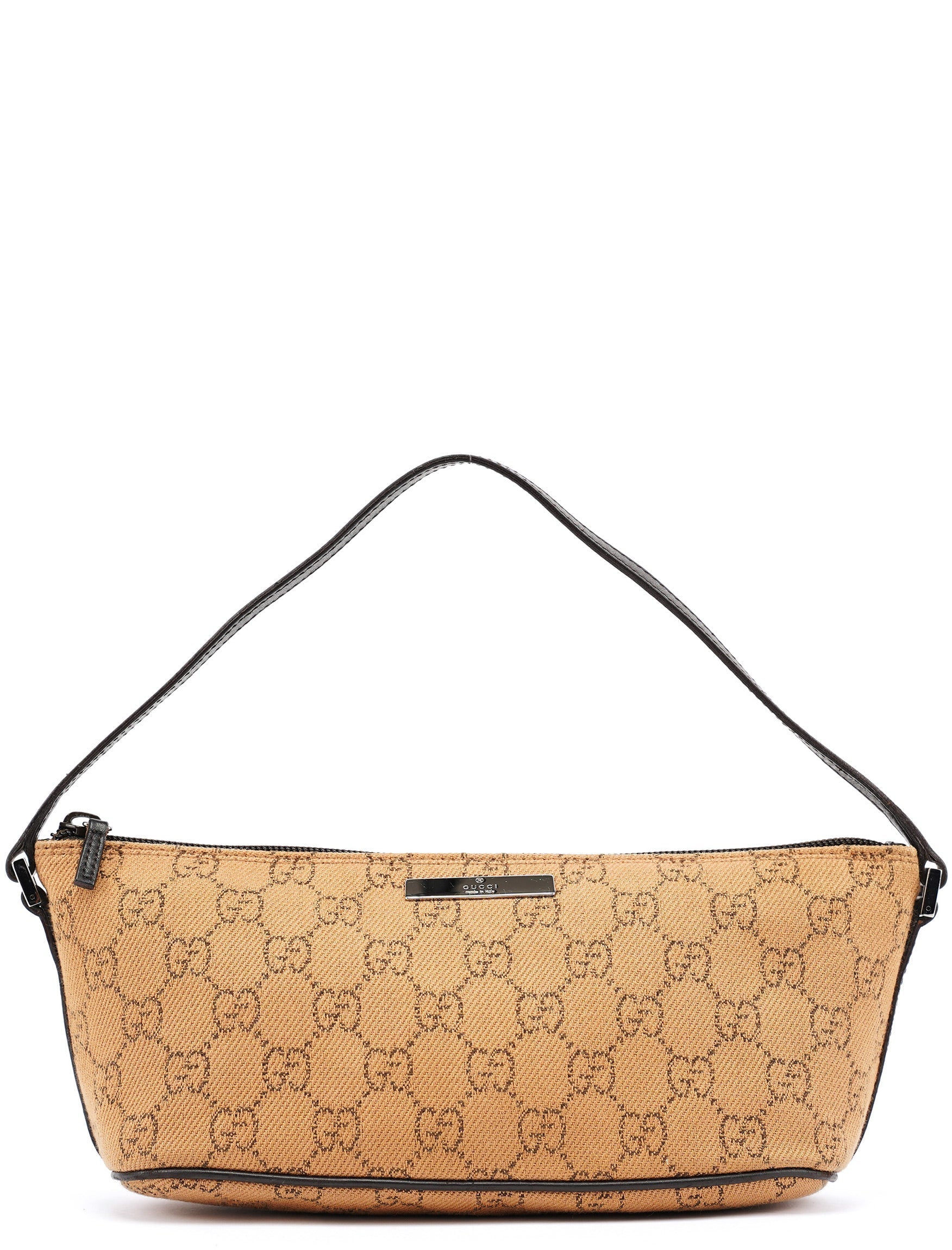 07198 Beige GG Boat Pochette
