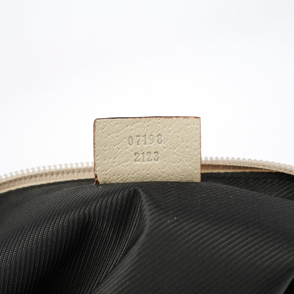 07198 Beige GG Boat Pochette