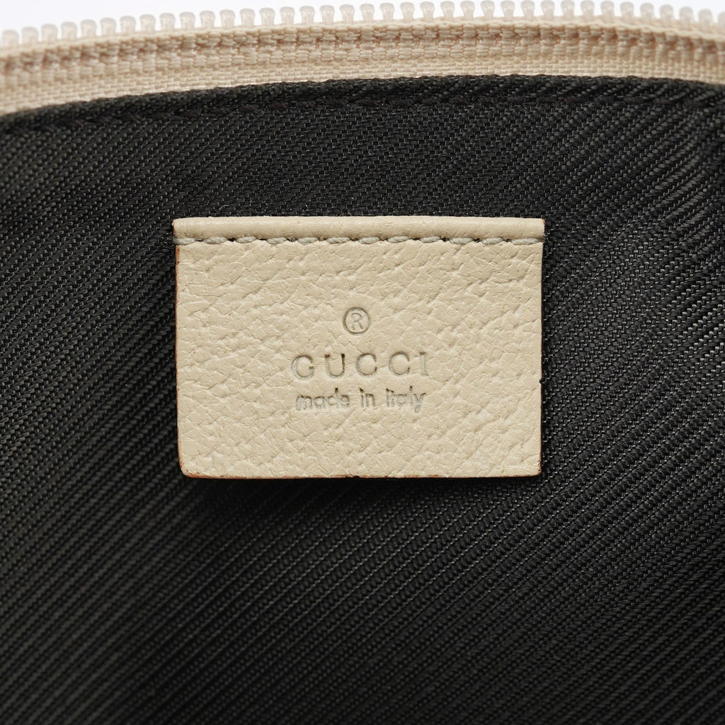 07198 Beige GG Boat Pochette