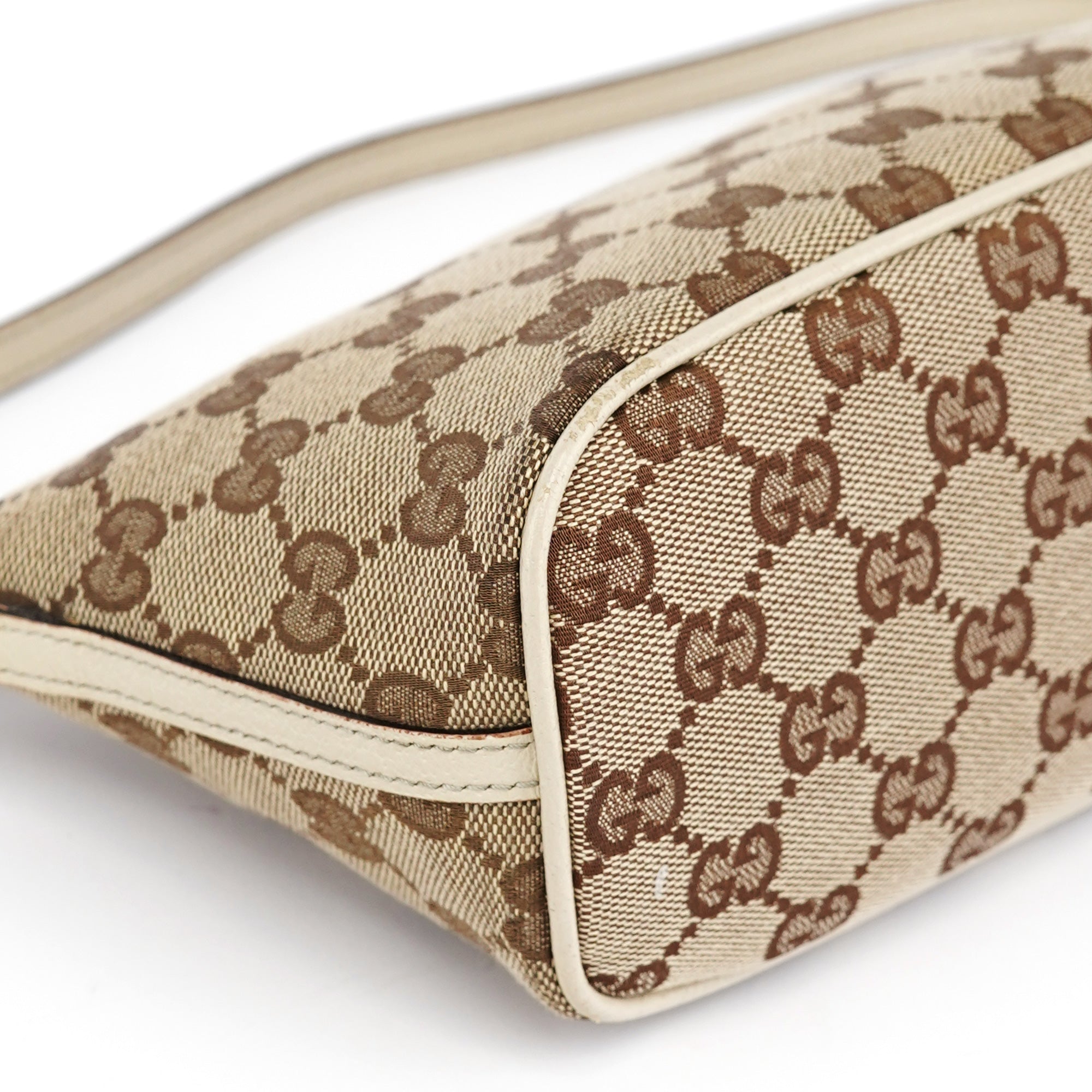 07198 Beige GG Boat Pochette