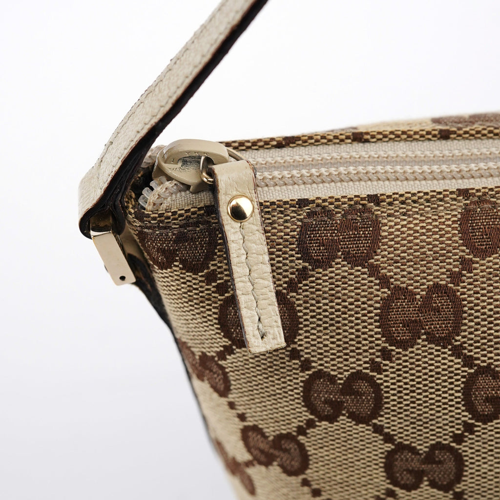 07198 Beige GG Boat Pochette
