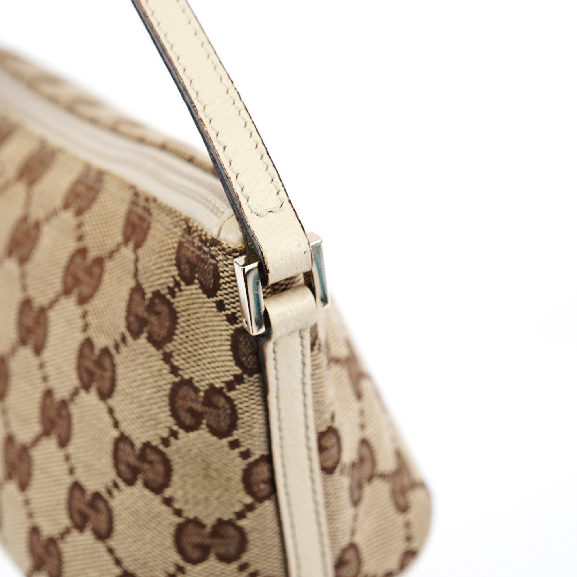 07198 Beige GG Boat Pochette