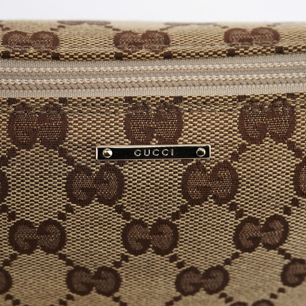 07198 Beige GG Boat Pochette