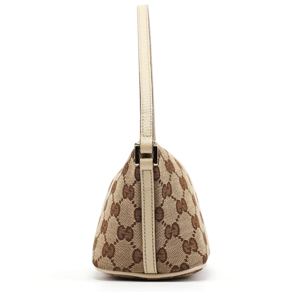 07198 Beige GG Boat Pochette