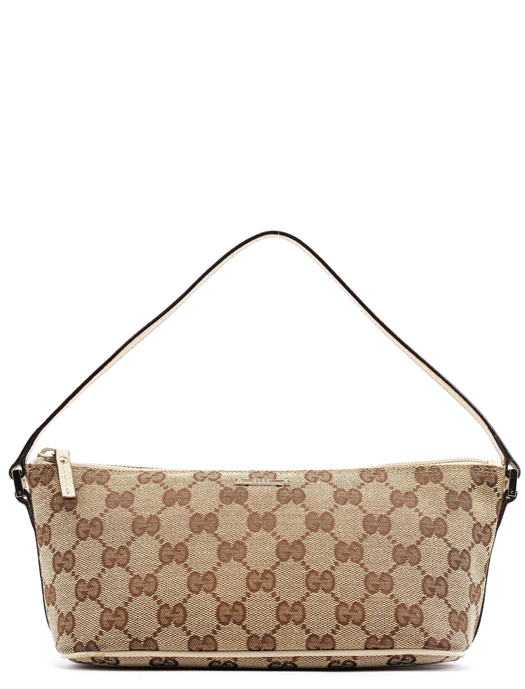 07198 Beige GG Boat Pochette