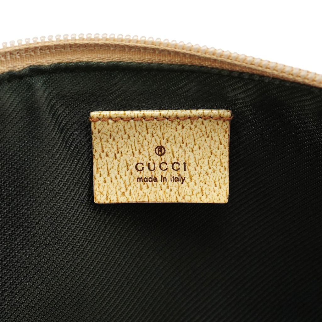 07198 Beige GG Boat Pochette