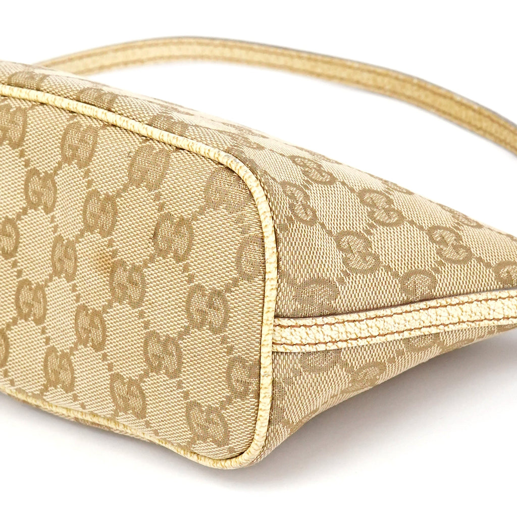 07198 Beige GG Boat Pochette