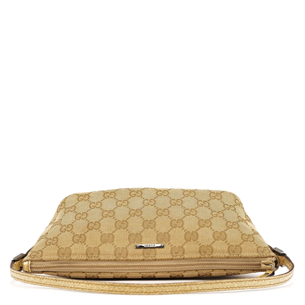 07198 Beige GG Boat Pochette