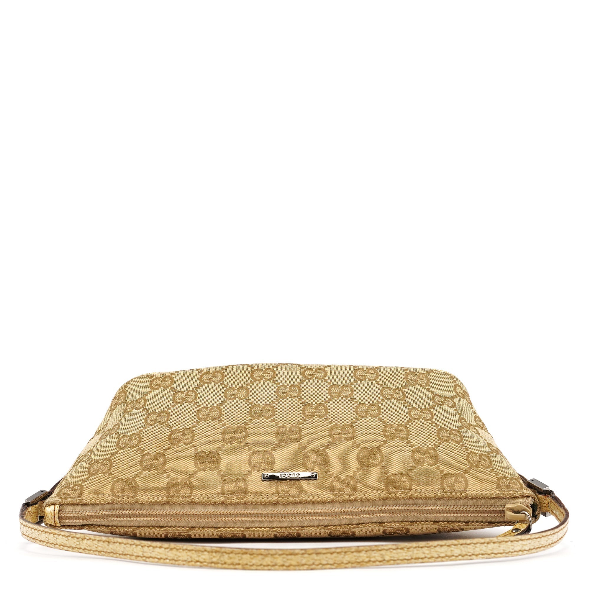 07198 Beige GG Boat Pochette