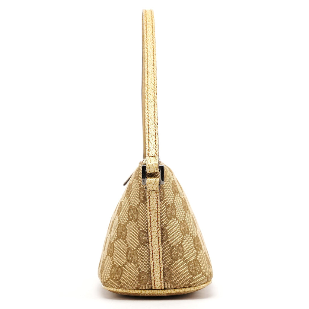 07198 Beige GG Boat Pochette