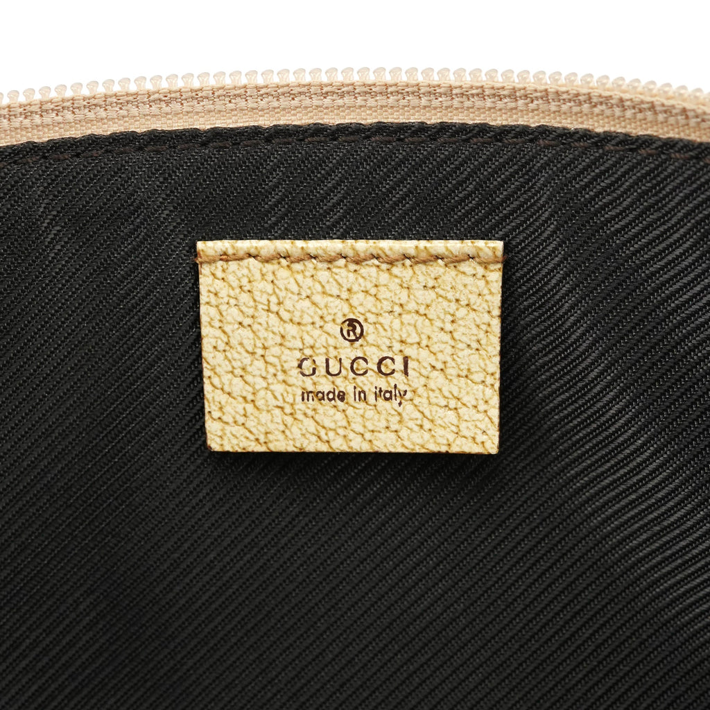 07198 Beige GG Boat Pochette
