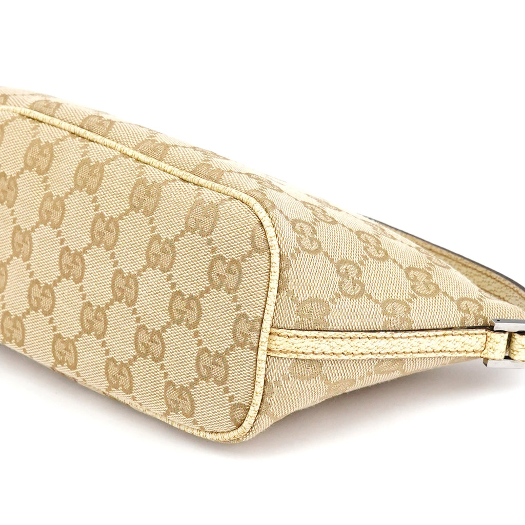 07198 Beige GG Boat Pochette