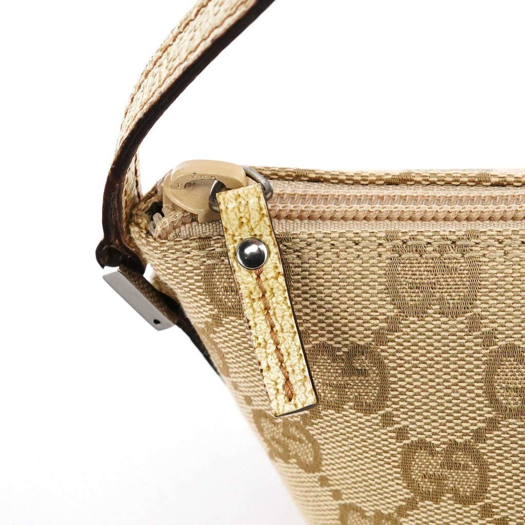 07198 Beige GG Boat Pochette