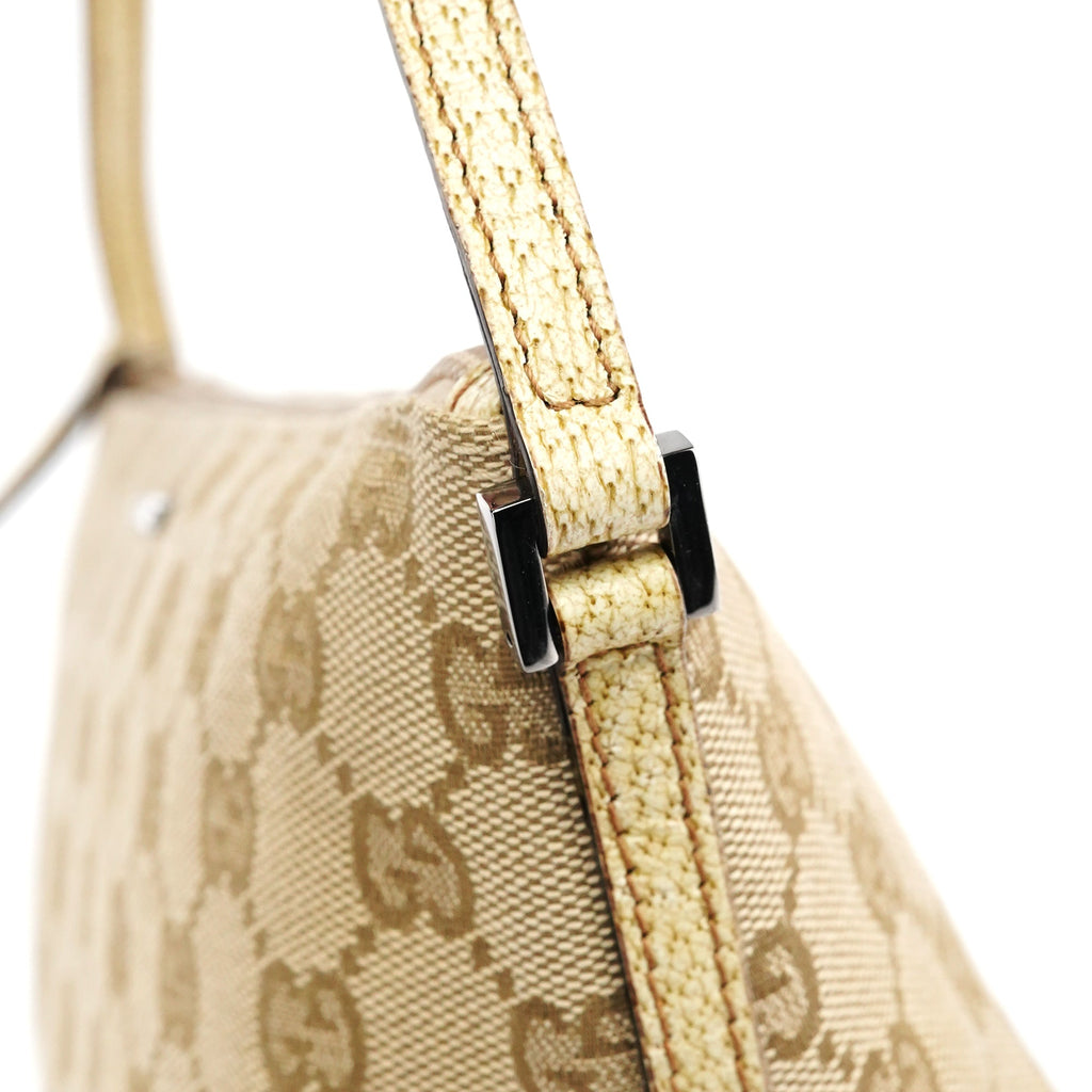 07198 Beige GG Boat Pochette