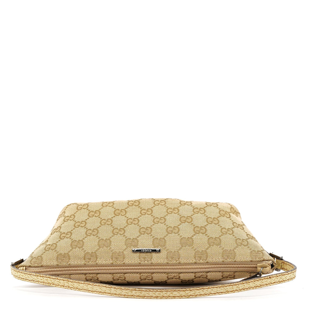 07198 Beige GG Boat Pochette