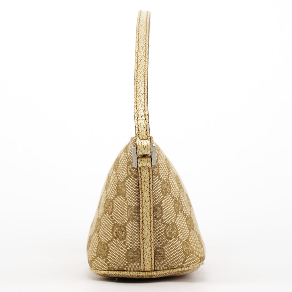 07198 Beige GG Boat Pochette