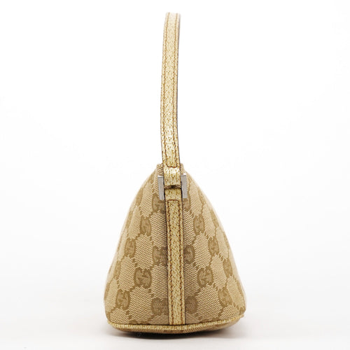 07198 Beige GG Boat Pochette