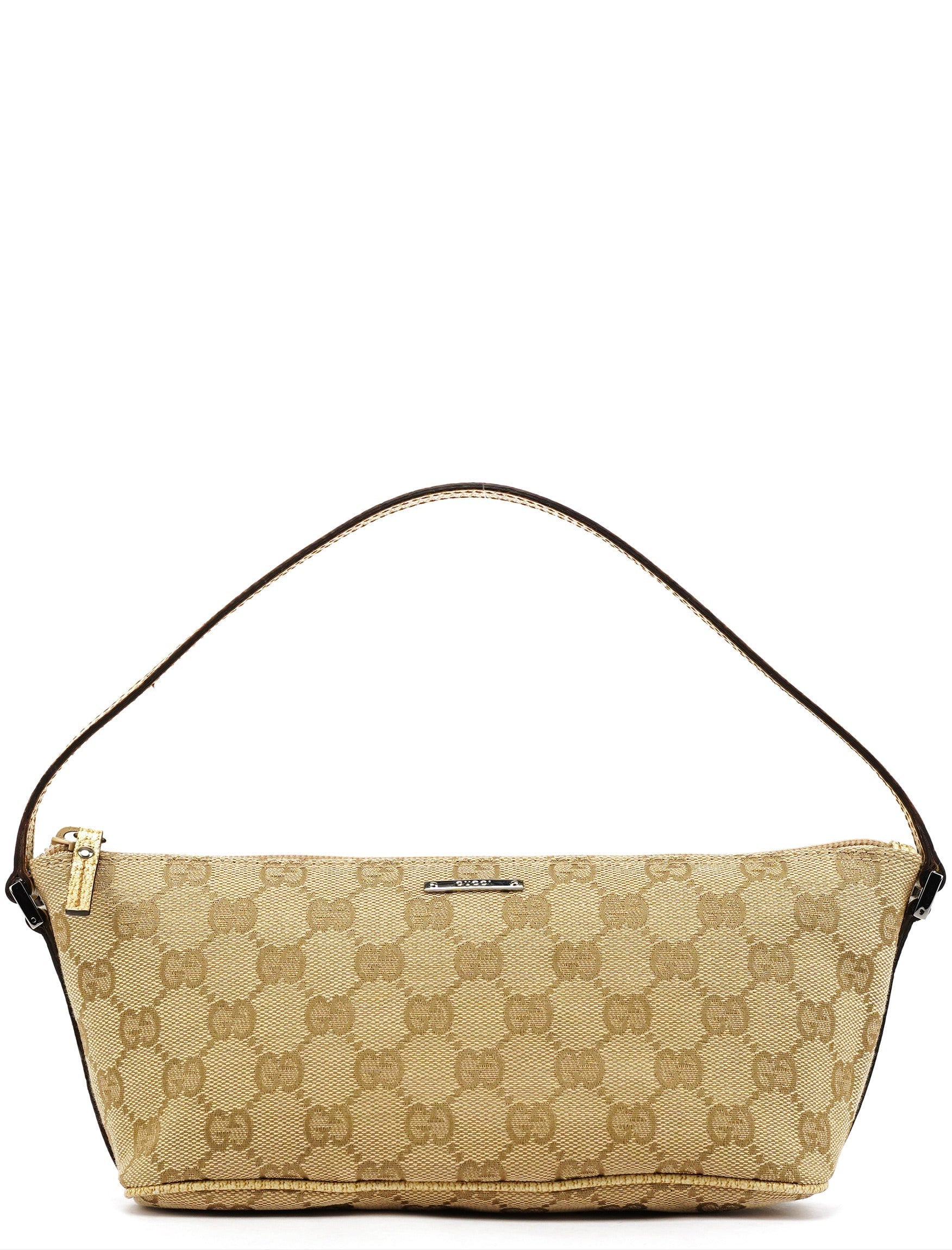 07198 Beige GG Boat Pochette