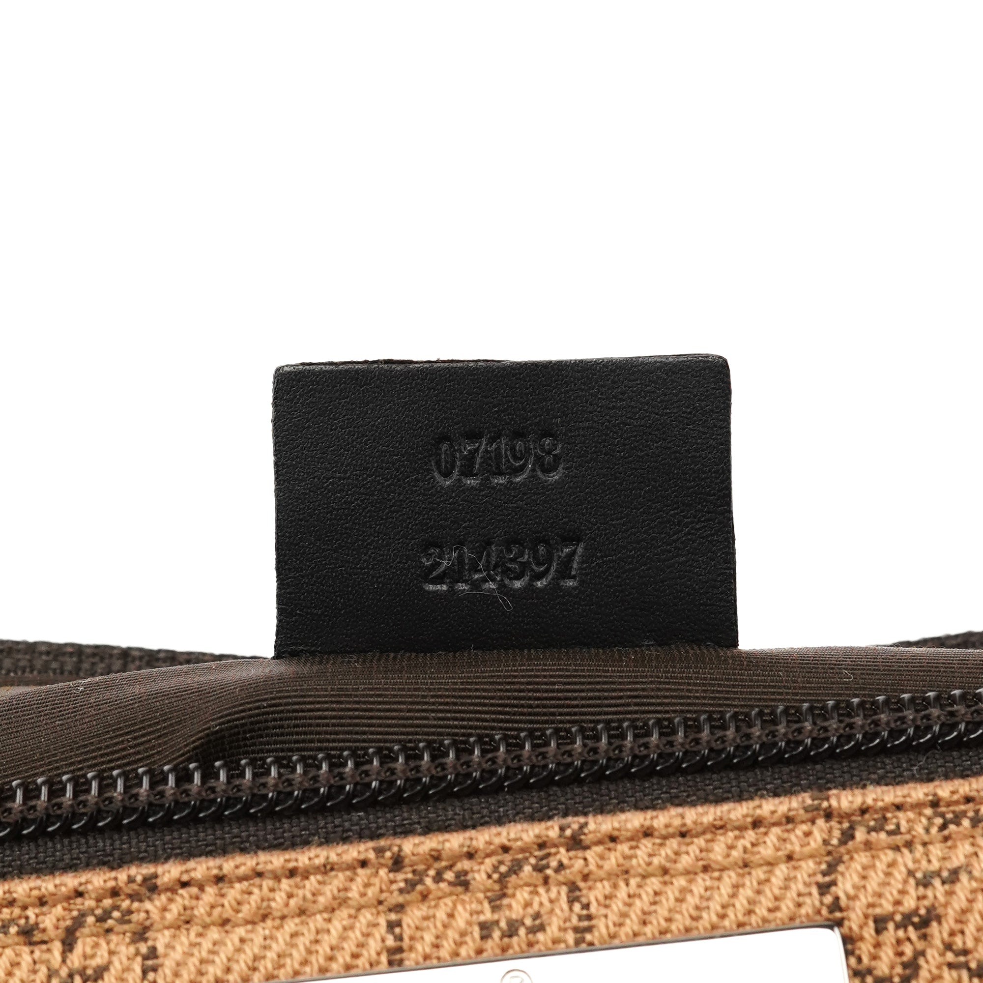 07198 Beige GG Boat Pochette