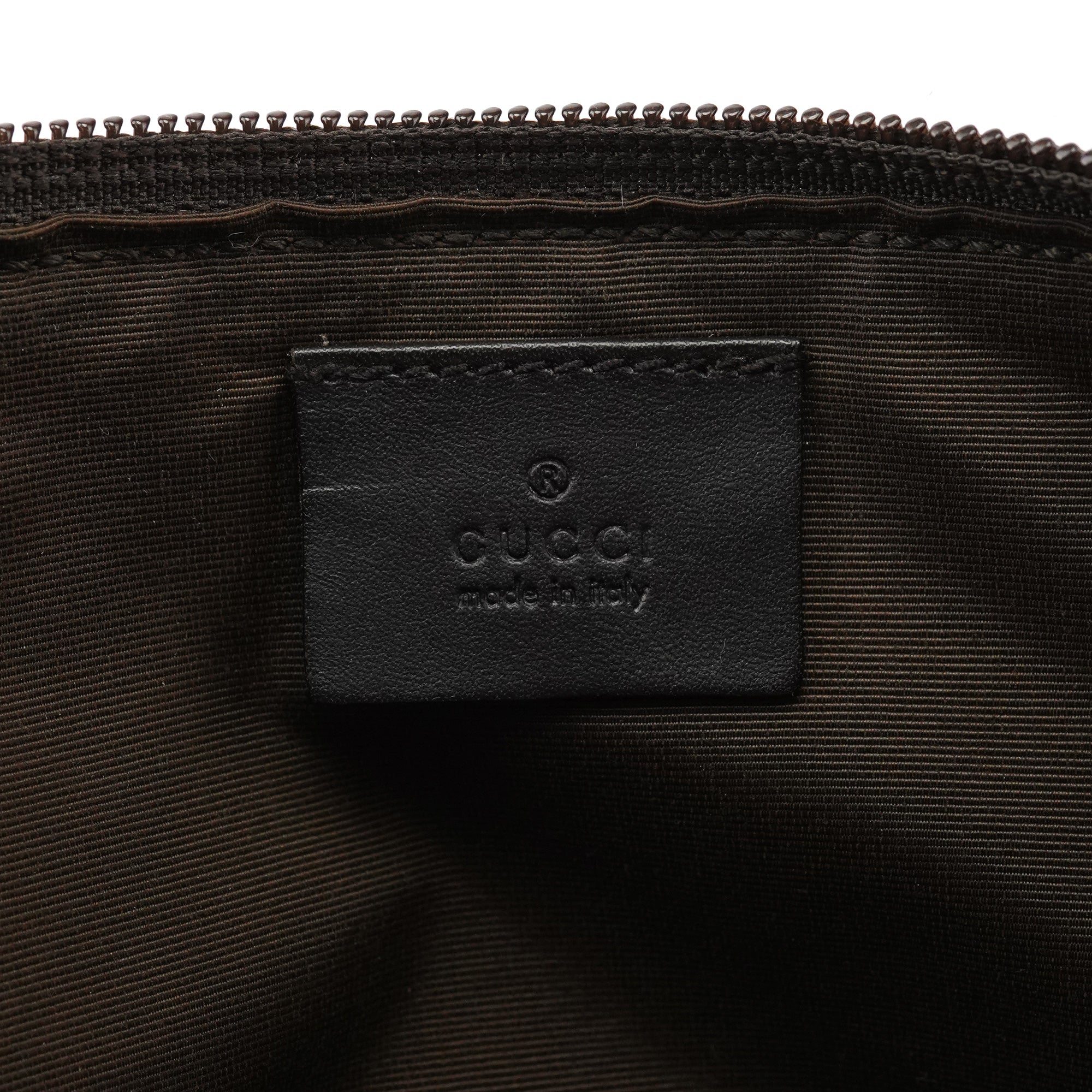 07198 Beige GG Boat Pochette