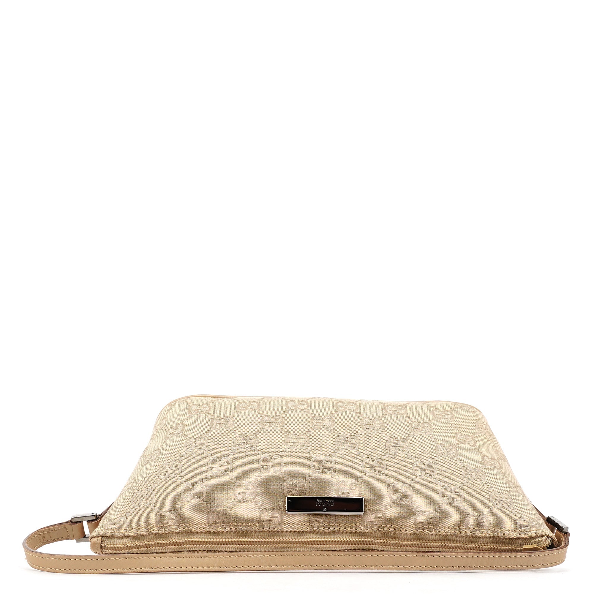 07198 Beige GG Boat Pochette