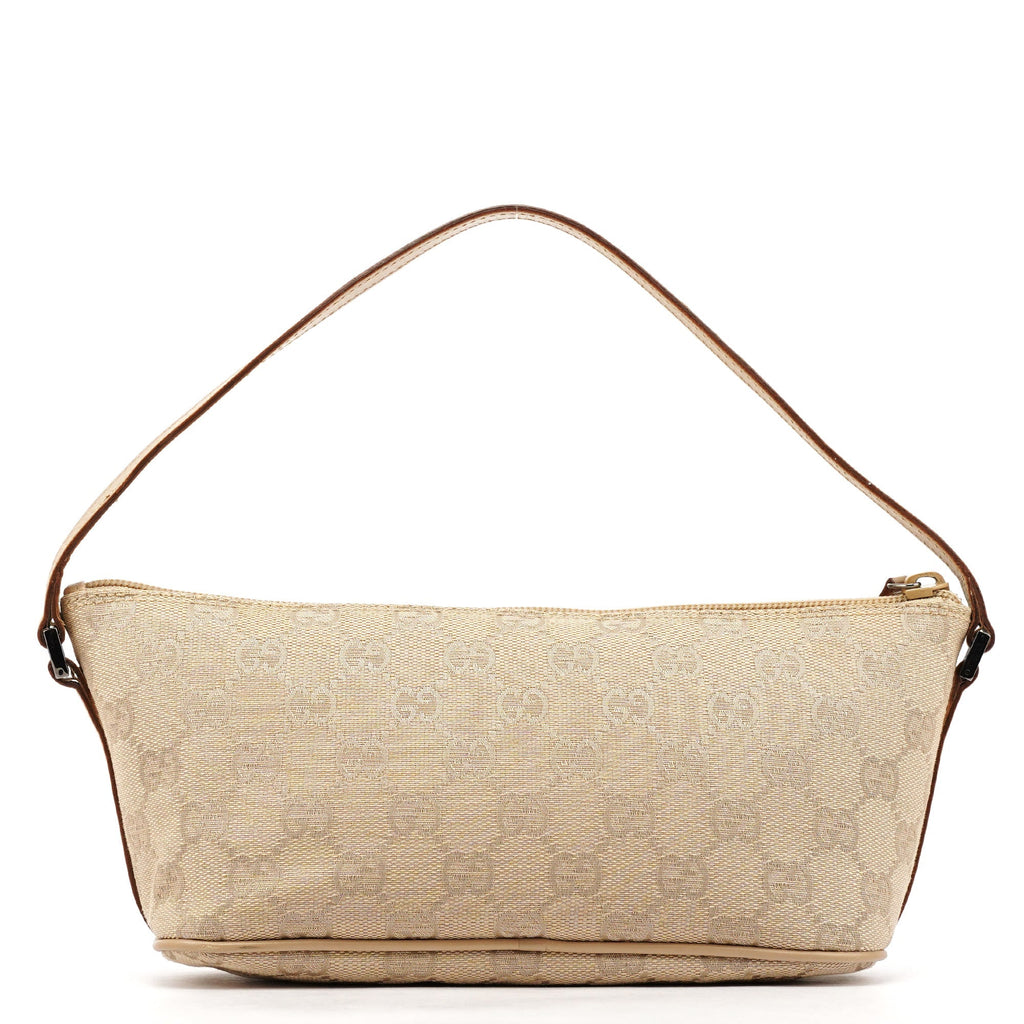 07198 Beige GG Boat Pochette
