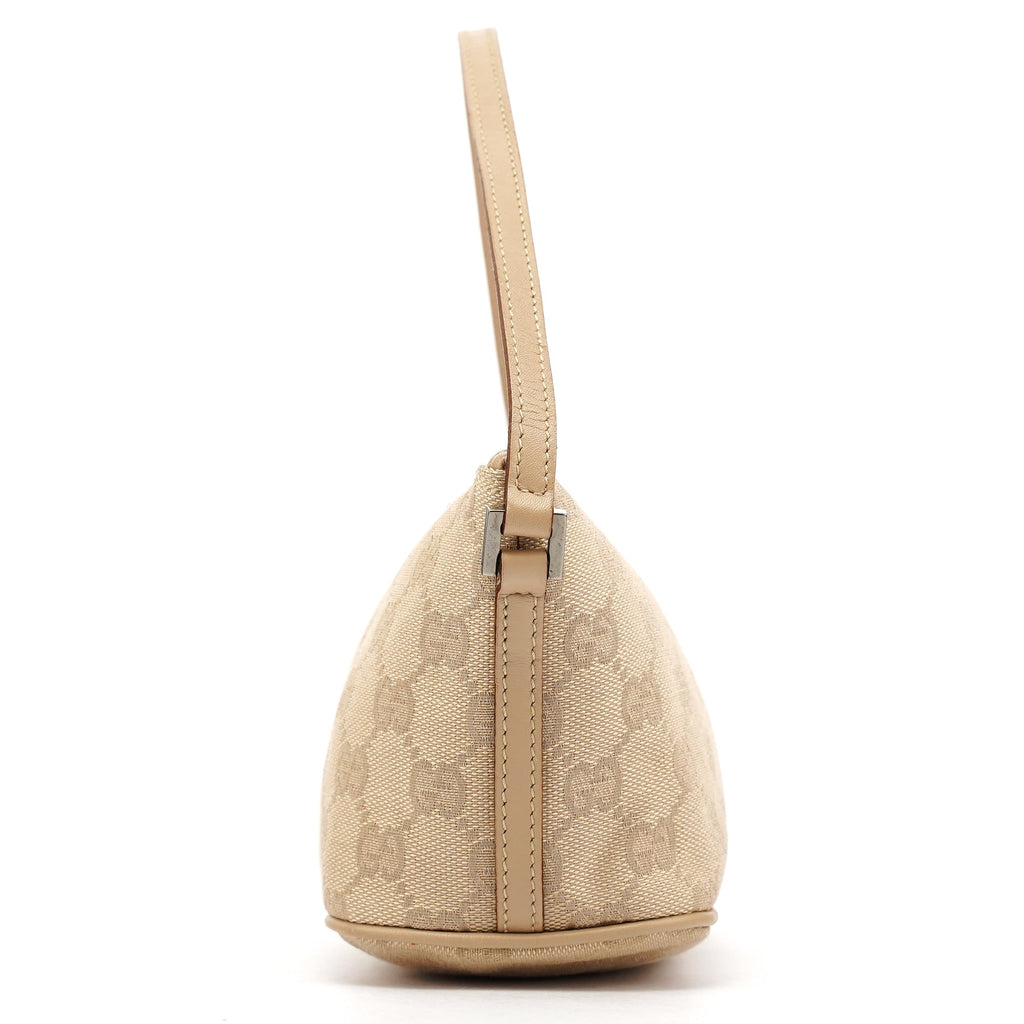 07198 Beige GG Boat Pochette