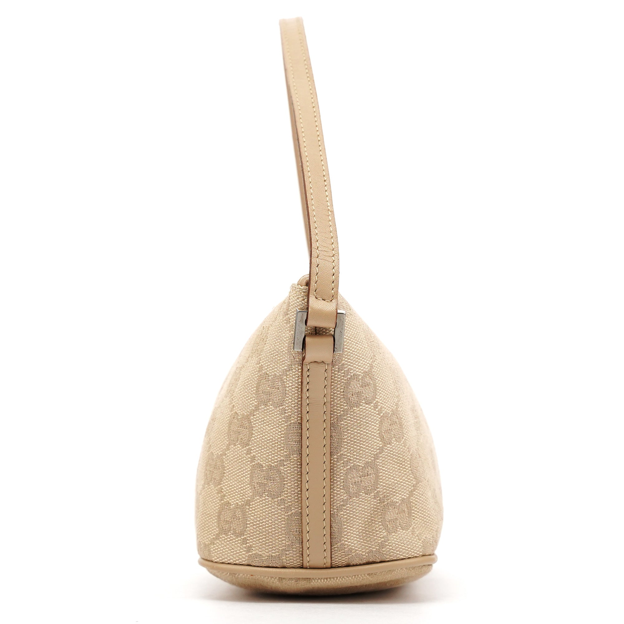 07198 Beige GG Boat Pochette