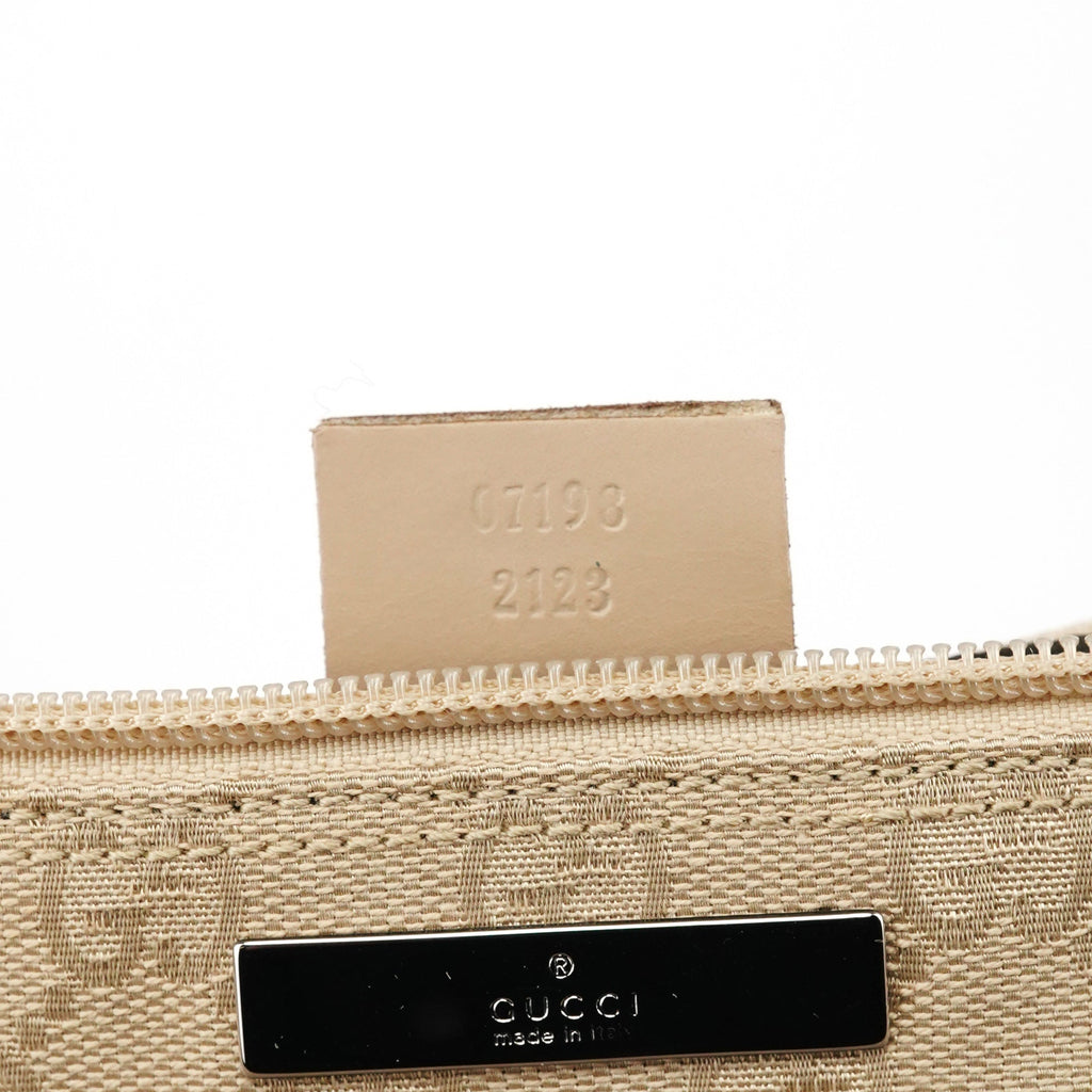 07198 Beige GG Boat Pochette