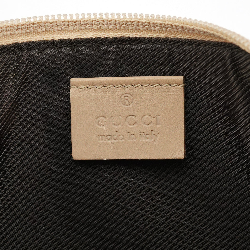 07198 Beige GG Boat Pochette