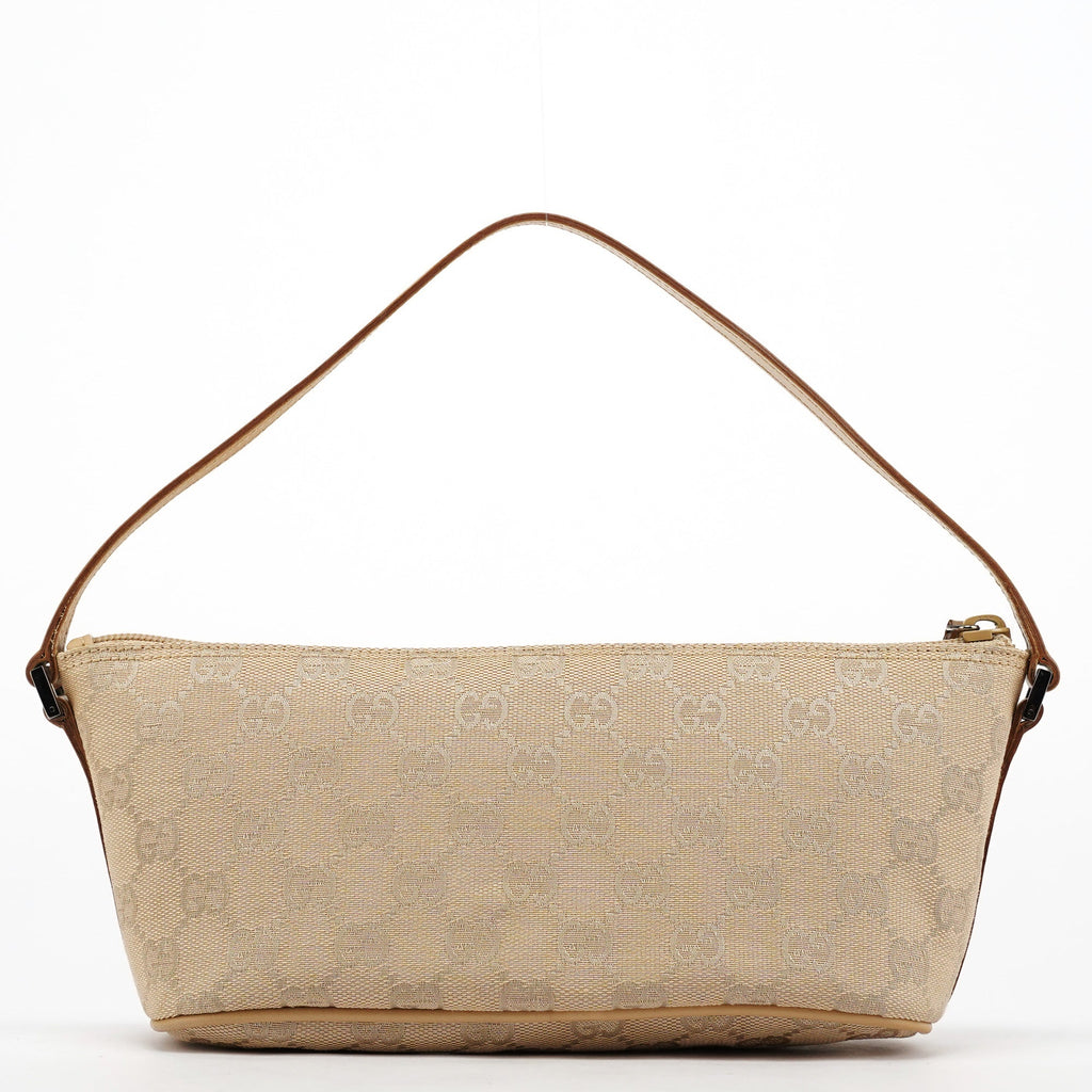 07198 Beige GG Boat Pochette