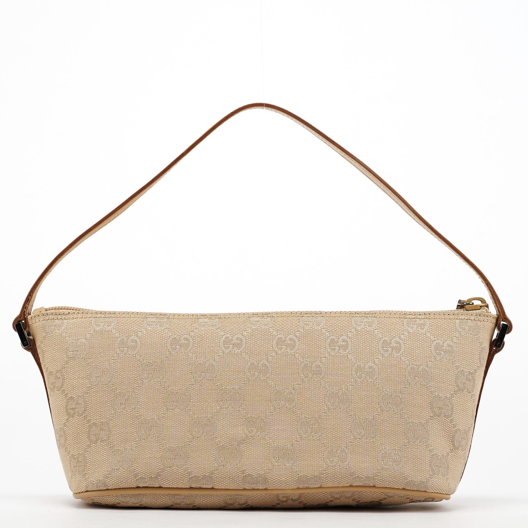 07198 Beige GG Boat Pochette